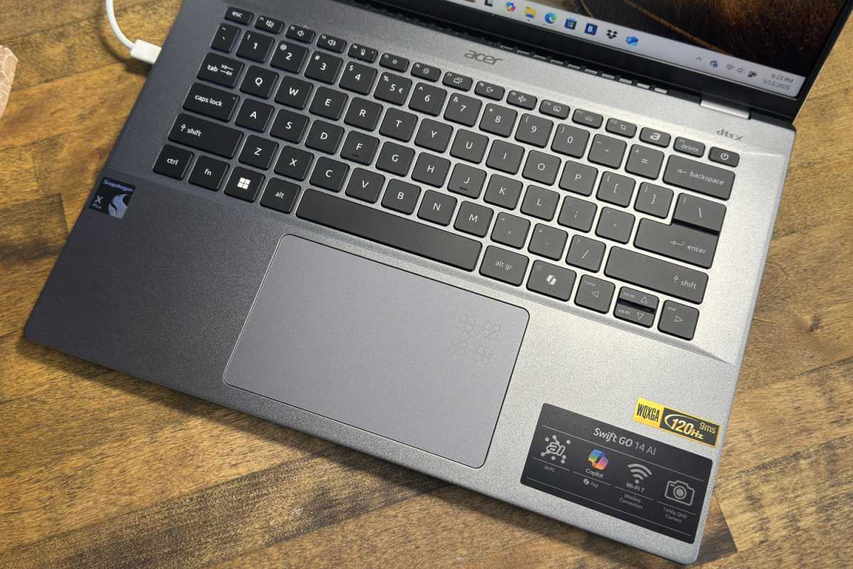 Acer Swift Go Ai 14 Tastatur