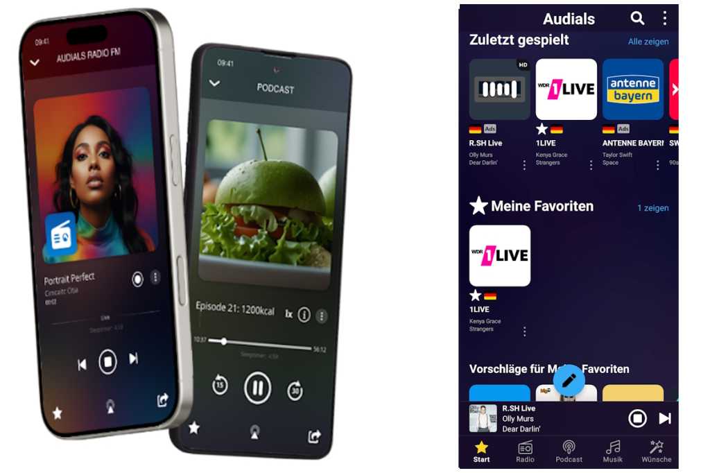 Image: 90 Tage Premium gratis: Audials Play exklusiv fÃ¼r PC-Welt-Leser