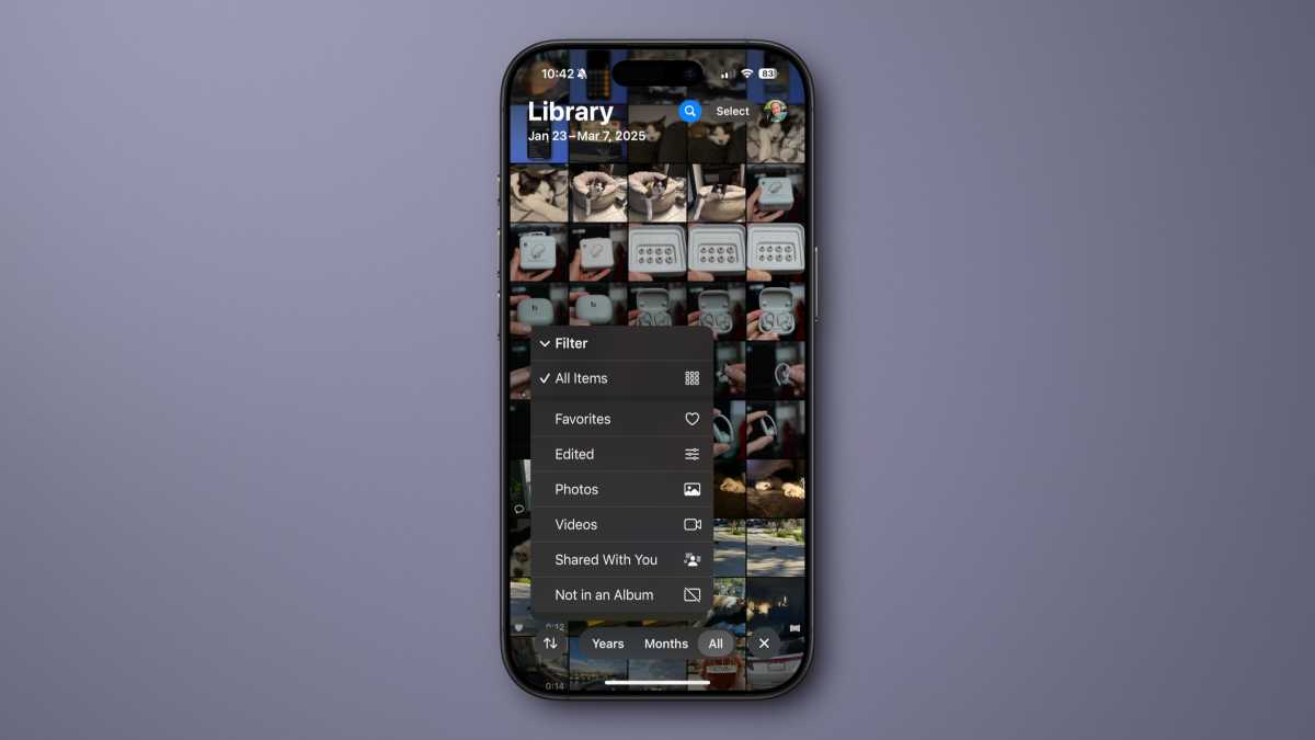 ios18 4 photos filters