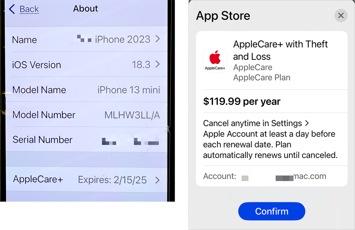 Want to renew AppleCare+? You have to wait until it expires