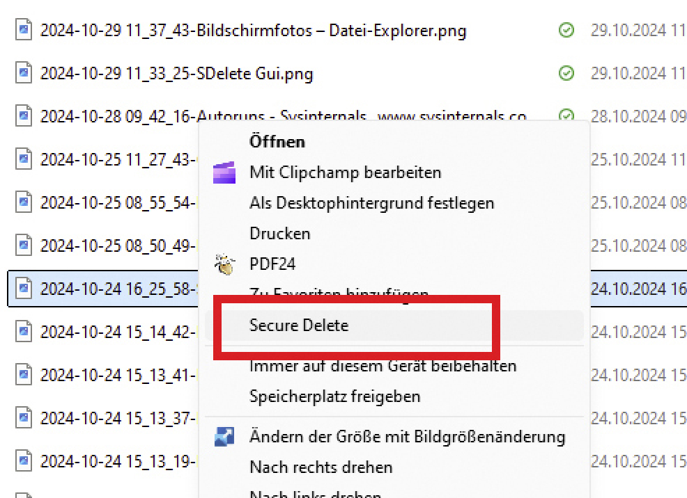 Sdelete-Gui