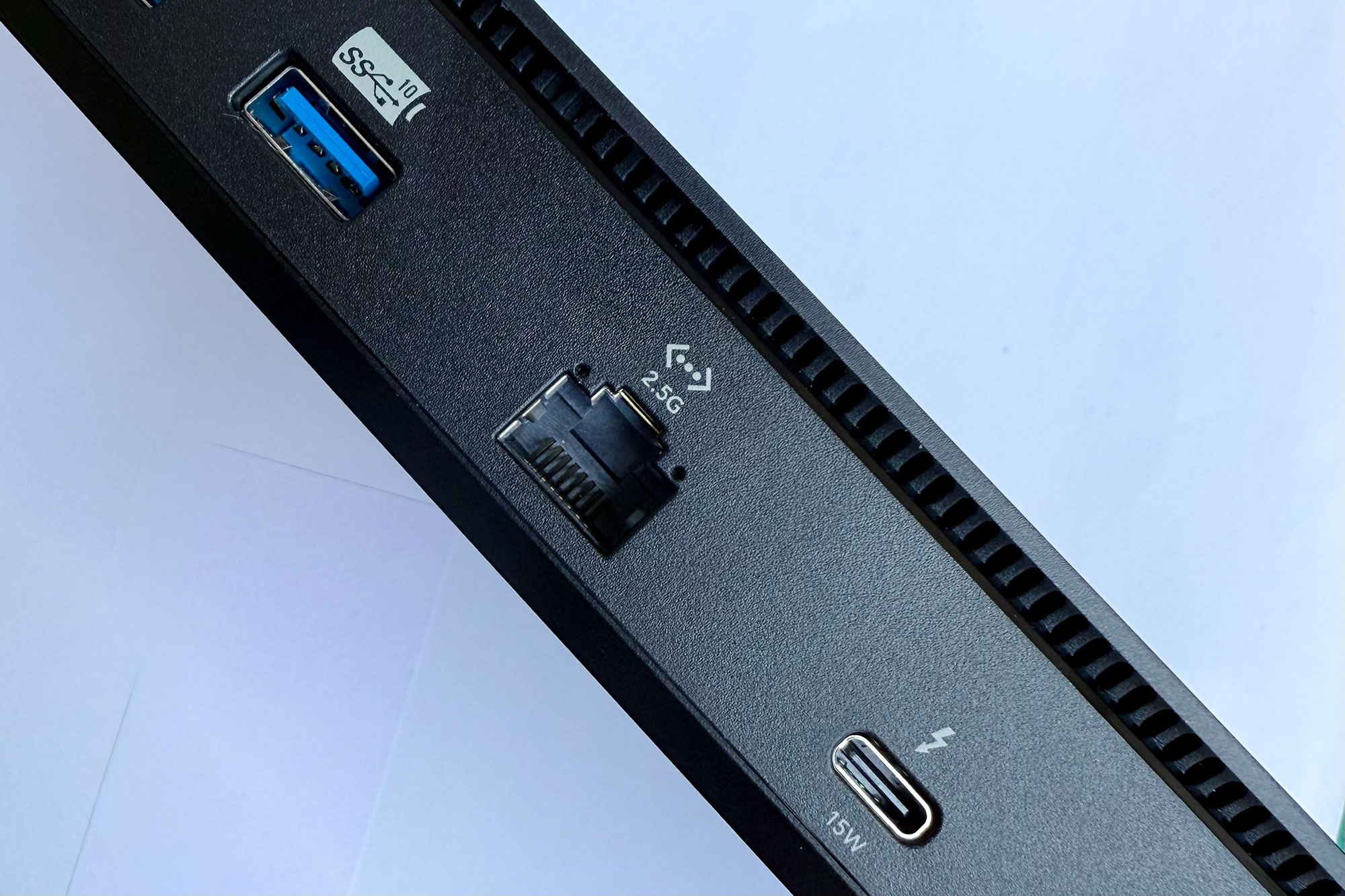 2 5Gb Ethernet port Sonnet Echo 13 Dock