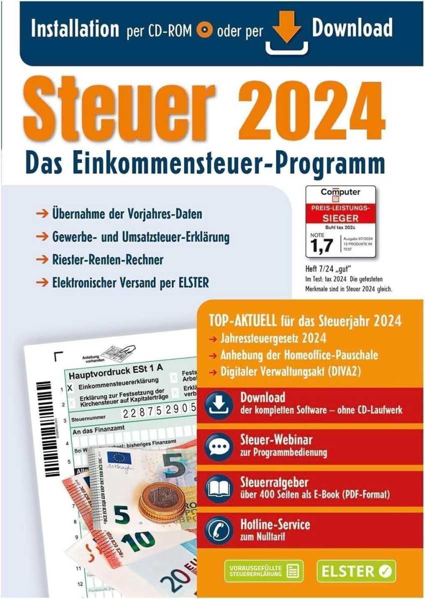 Die 9 besten Steuerprogramme im Vergleich Wiso, Taxfix & Co. und ein