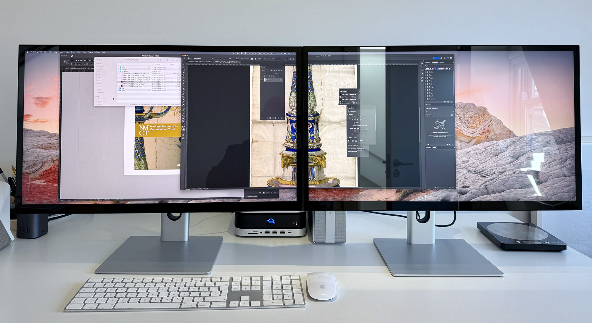 Alogic Clarity 5K 27in dual displays