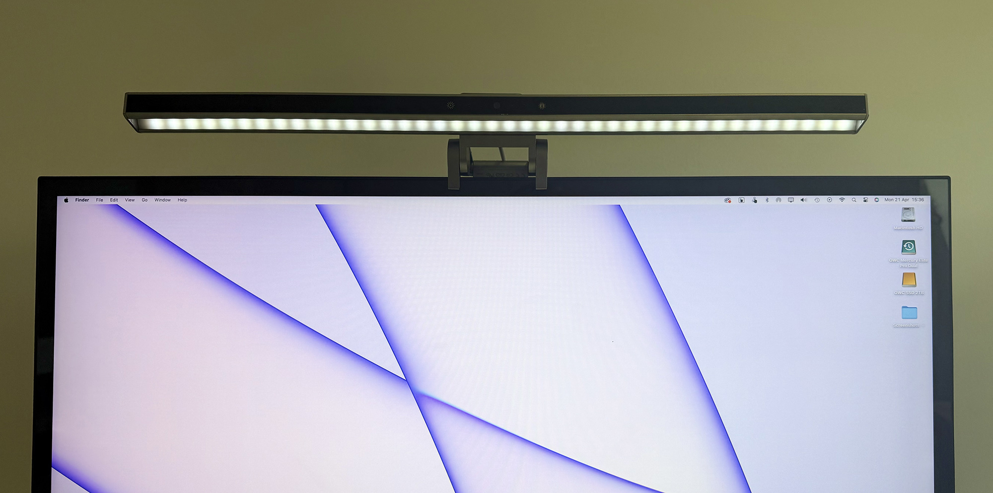 Alogic Illuminate Webcam on Clarity 5K Touch