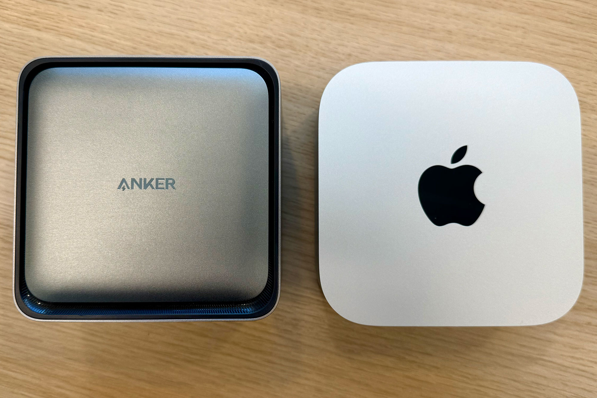 Anker TB5 Dock Apple M4 Mac mini