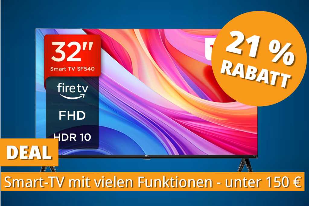 Image: Mehr Streaming braucht keiner: Smart-TV fÃ¼r nur 149â¯â¬