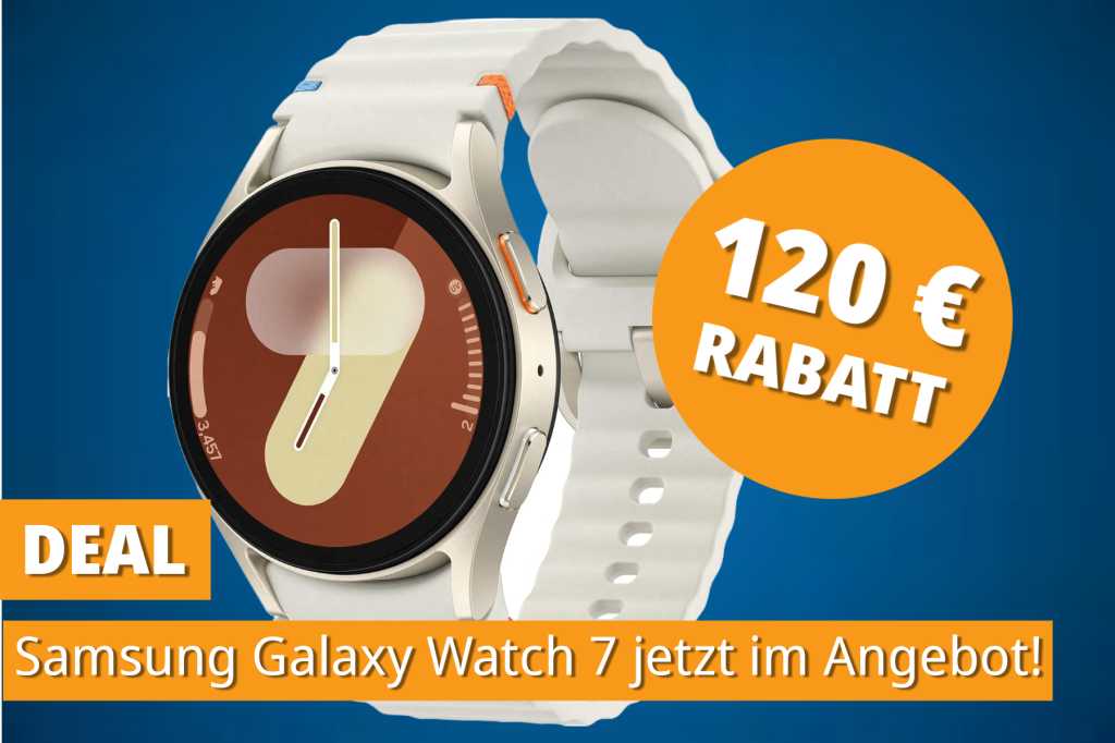 Image: Mehr Gesundheit am Handgelenk: Galaxy Watch 7 jetzt nur noch 199 â¬