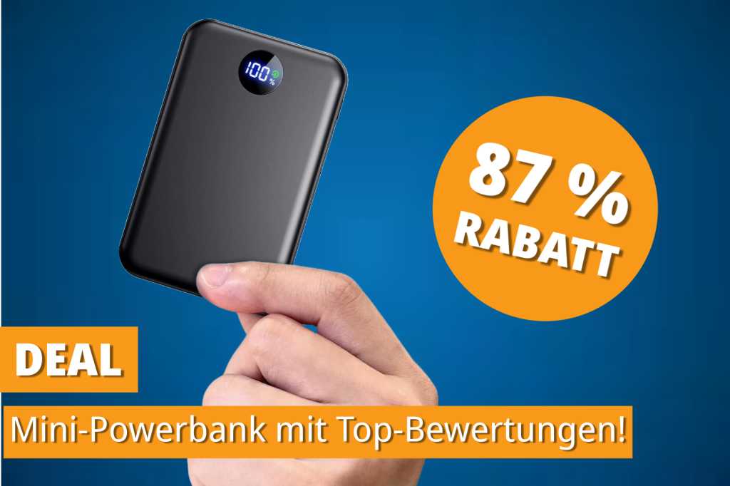 Image: Nur 19,99 â¬: Kompakte 22,5W-Powerbank mit Top-Bewertungen (4,8 Sterne) im Angebot