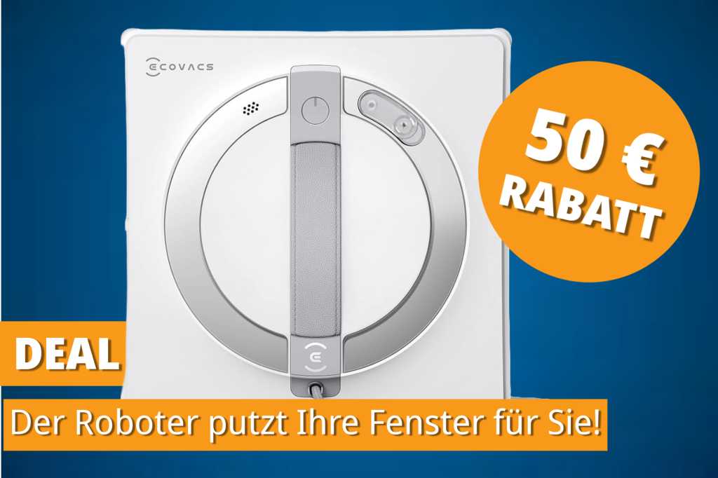 Image: Warum noch selbst putzen? Der Fensterputz-Bestseller Nr. 1 ist jetzt 50 â¬ gÃ¼nstiger