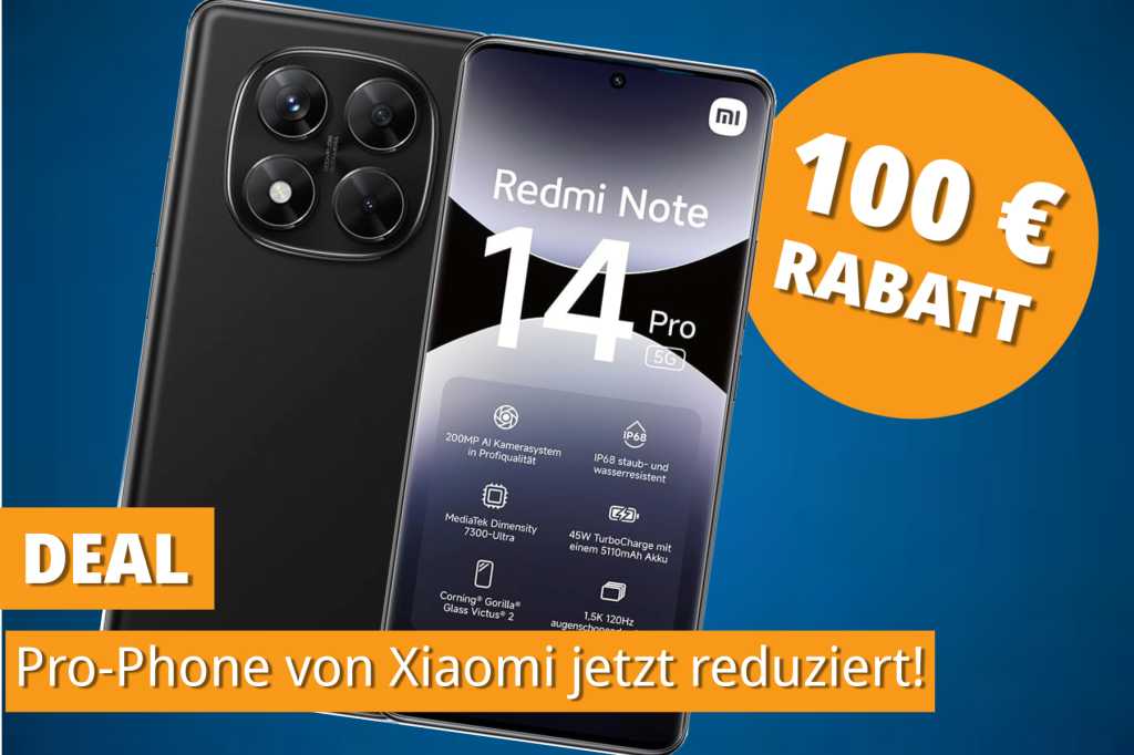 Image: 200MP-Kamera und 5G: Redmi Pro-Smartphone mit viel Speicher jetzt 100â¬ gÃ¼nstiger sichern