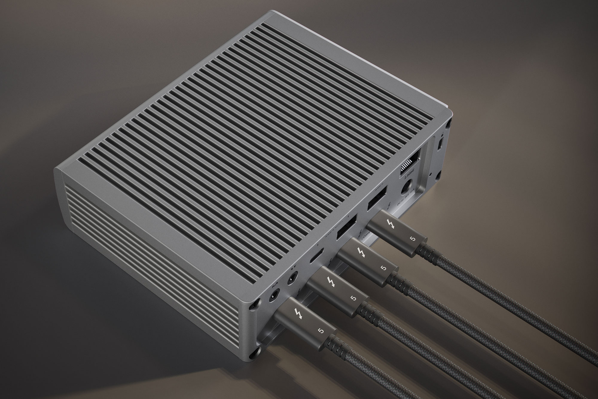 CalDigit TS5 dock ports and cables