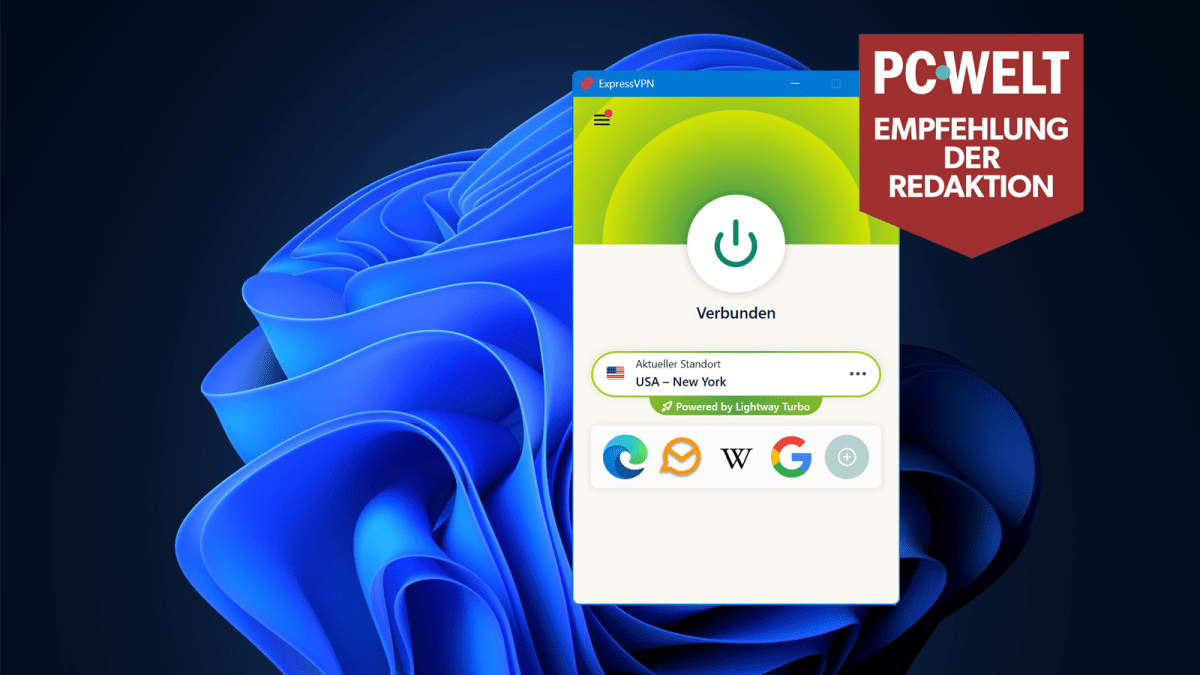 Express VPN - Empfehlung der Redaktion