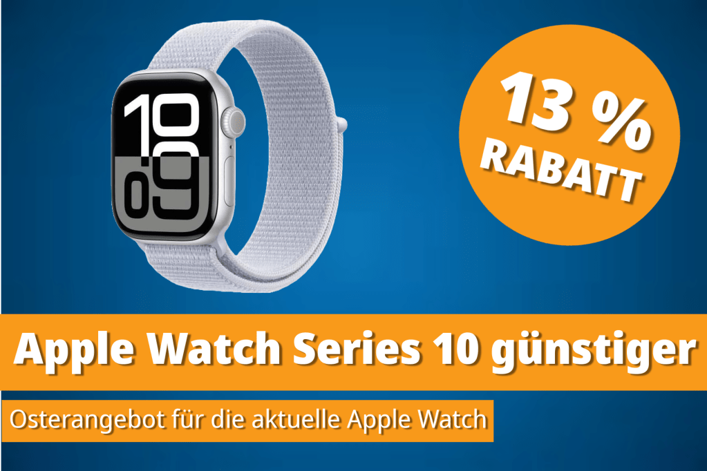 Image: Apple Watch Series 10 zum Tiefstpreis bei Amazon