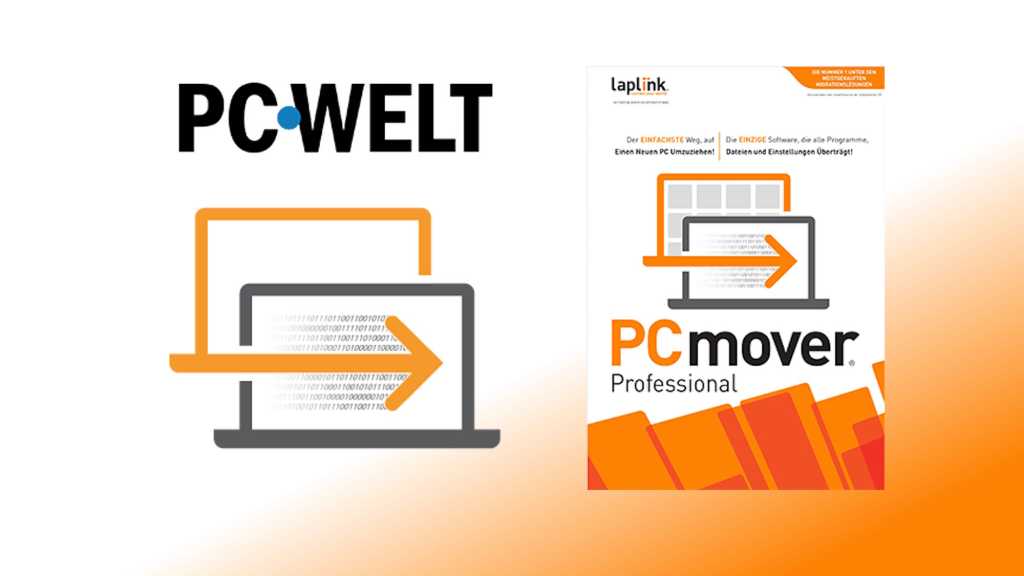 Image: PCmover fÃ¼r den einfachen Datentransfer fÃ¼r knapp 35 Euro bei PC-Welt