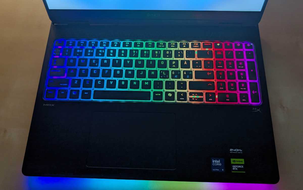 HP Omen Max 16 rgb