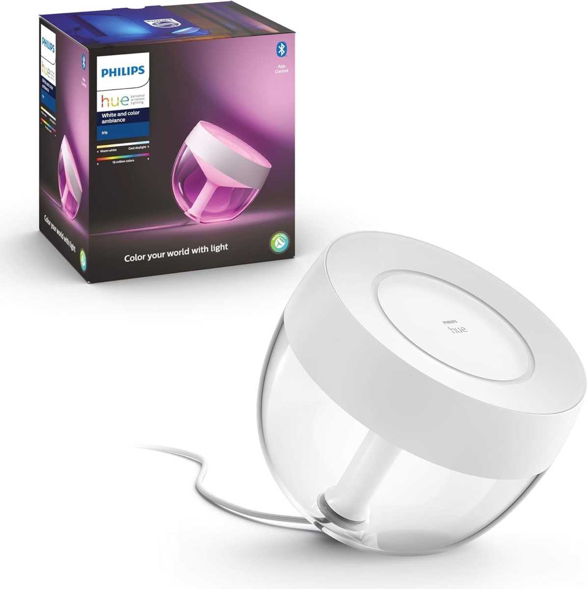 Philips Hue White & Color Ambiance Iris Tischleuchte