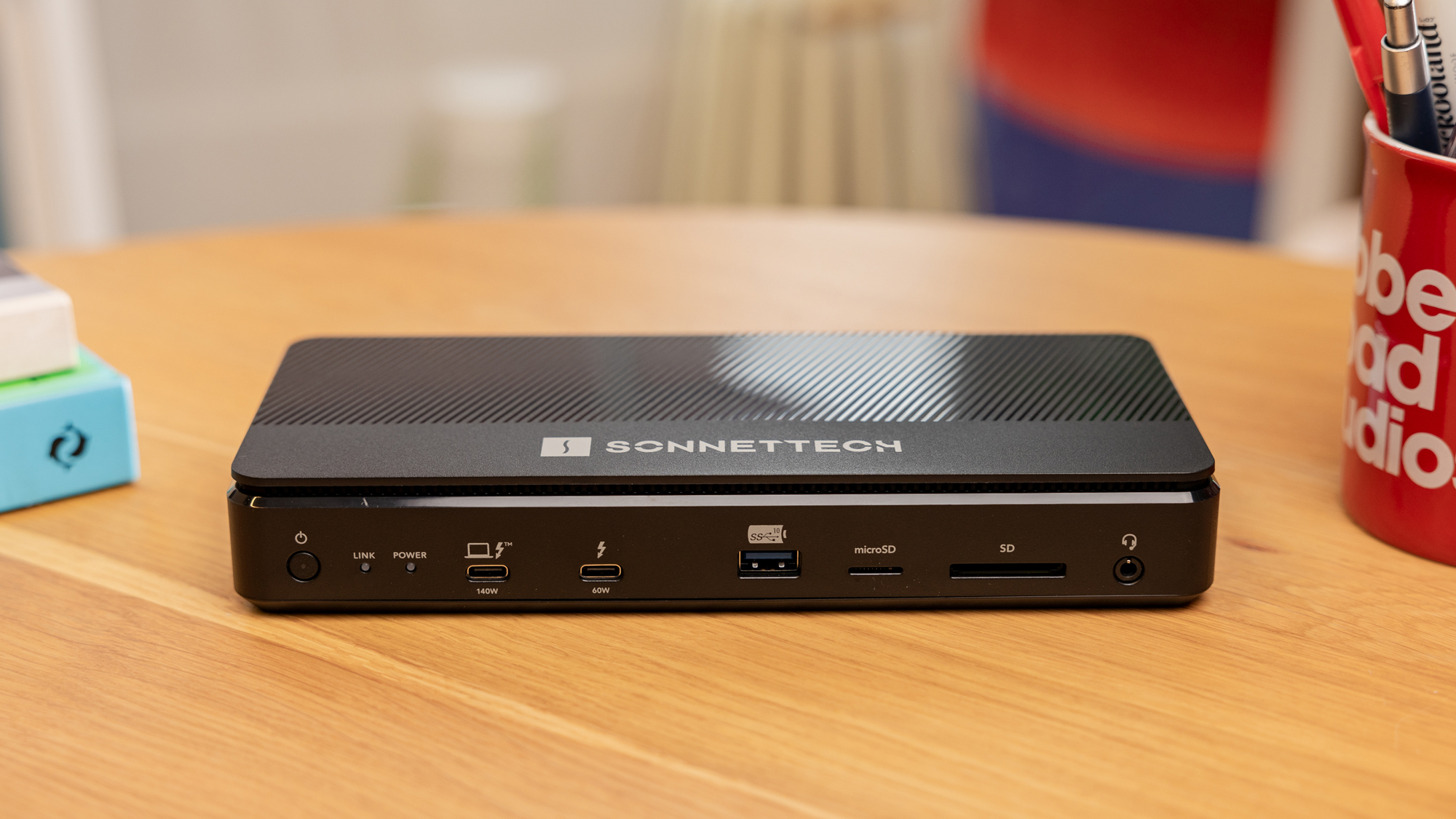 Sonnet Echo 13 Thunderbolt 5 Dock front ports