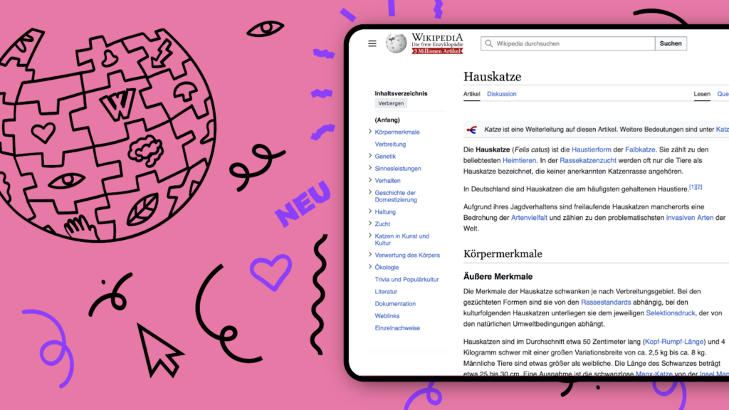 Image: Wikipedia bekommt komplett neuen Look: Das ist neu