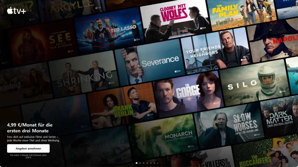 Image: Apple TV+ nicht mehr gratis â womit Apple jetzt lockt