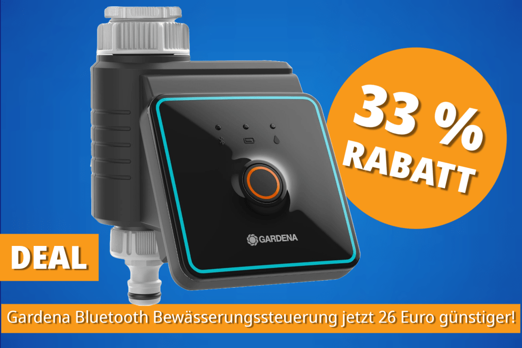 Image: GieÃen war gestern: Meistverkaufte BewÃ¤sserungssteuerung von Gardena mit App-Anbindung fÃ¼r nur 52,86 Euro