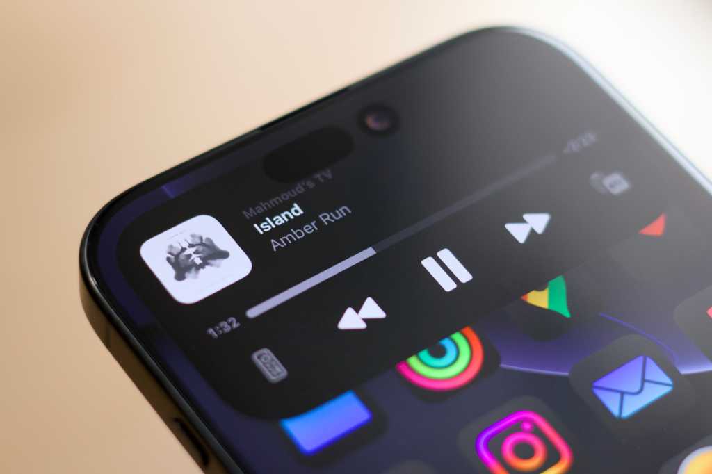Image: So wird die Dynamic Island allmÃ¤hlich verschwinden âÂ iPhone-Kameras bis 2030 unter dem Display