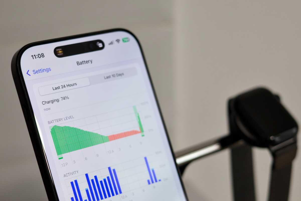 iPhone 16 Pro Max on MagSafe charger