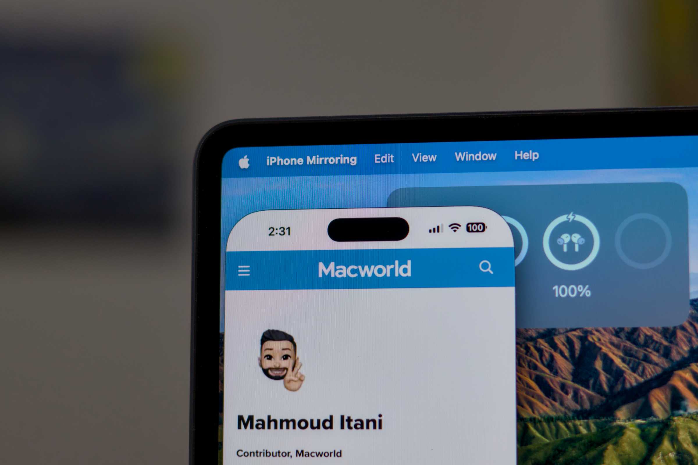 mirror iPhone on macOS
