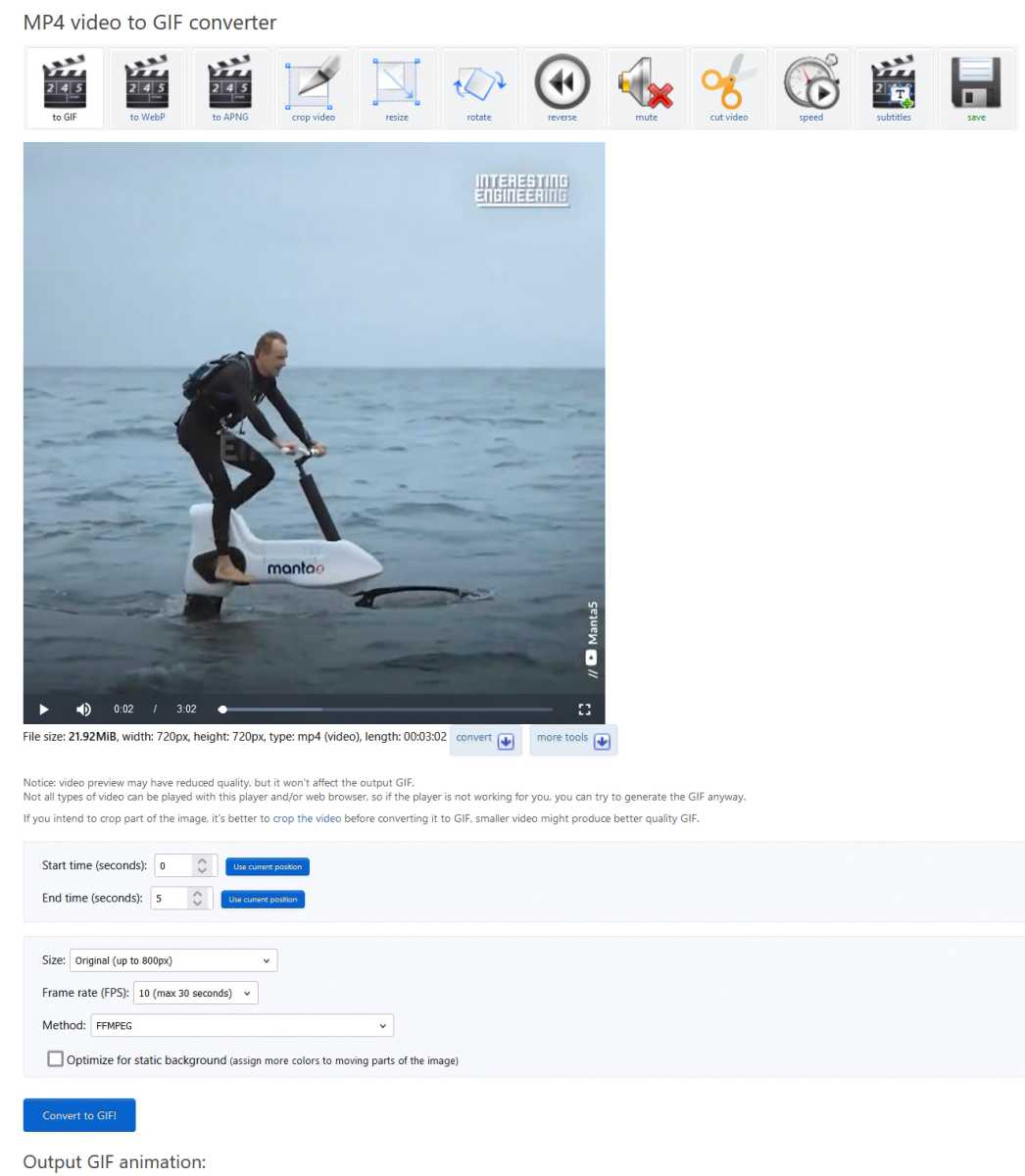 Universal-Konverter für GIF und viele weitere Formate