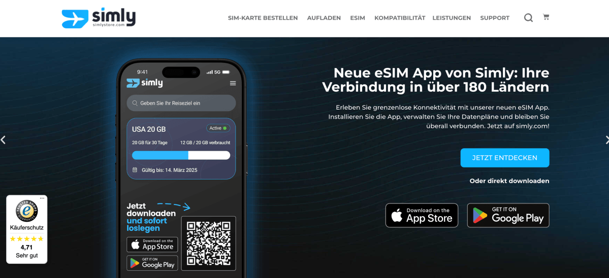 Simlystore eSIM