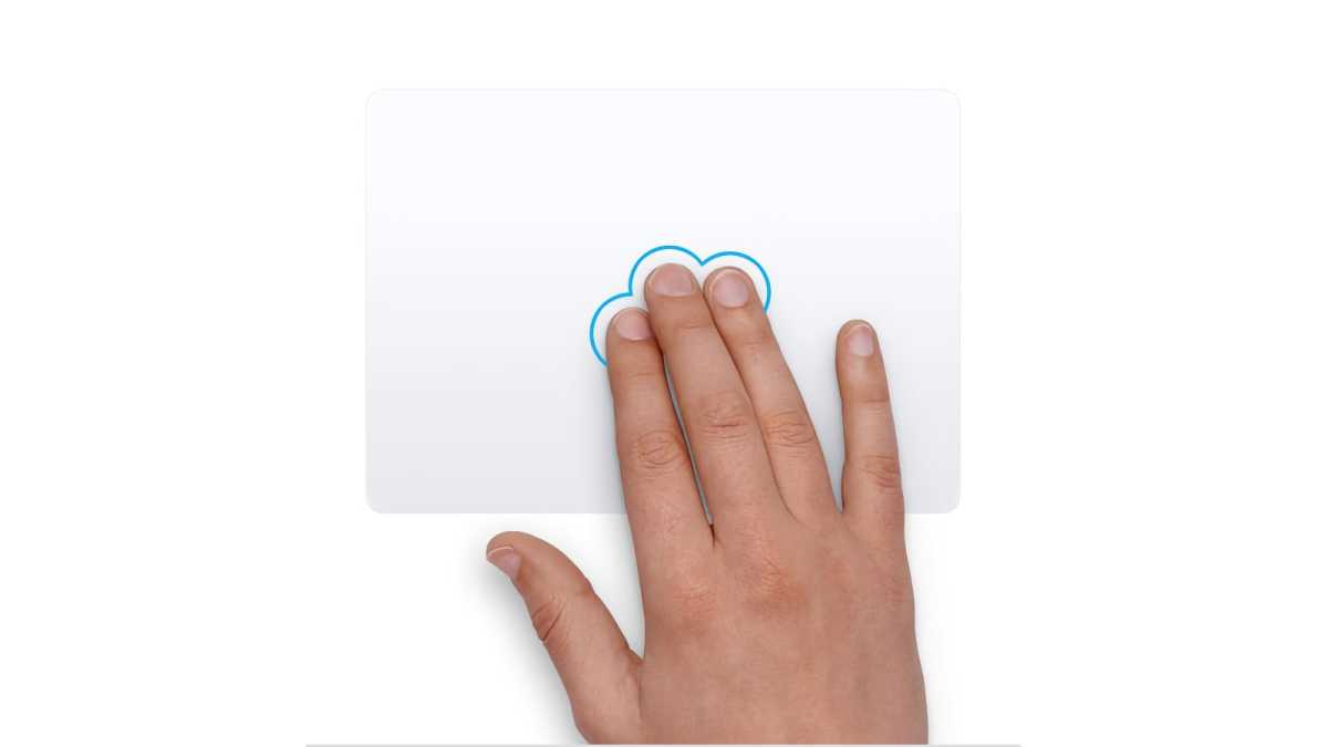 Magic Trackpad three-finger drag