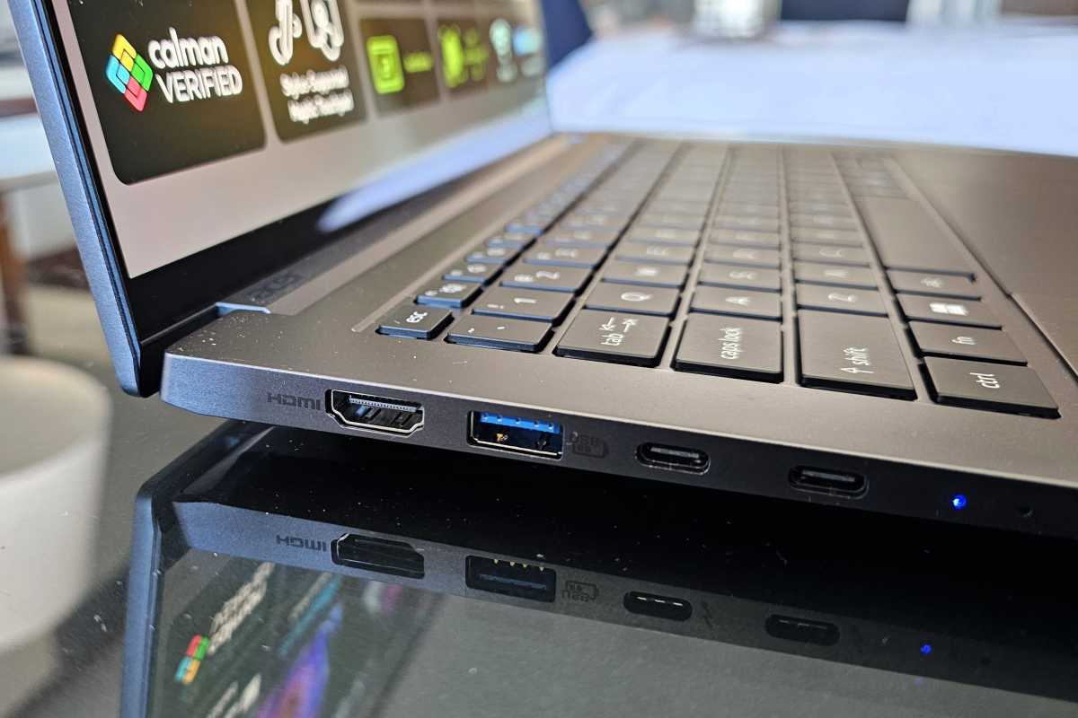 Acer Swift X other side