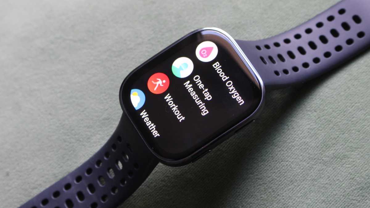 Amazfit Bip 6 review screen
