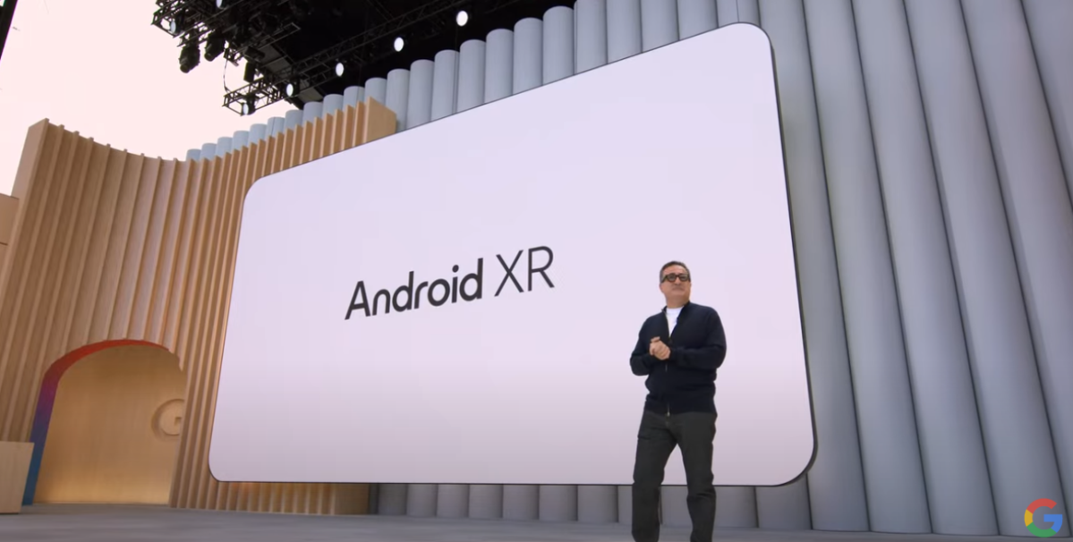 Android XR smart glasses at Google I/O 2025
