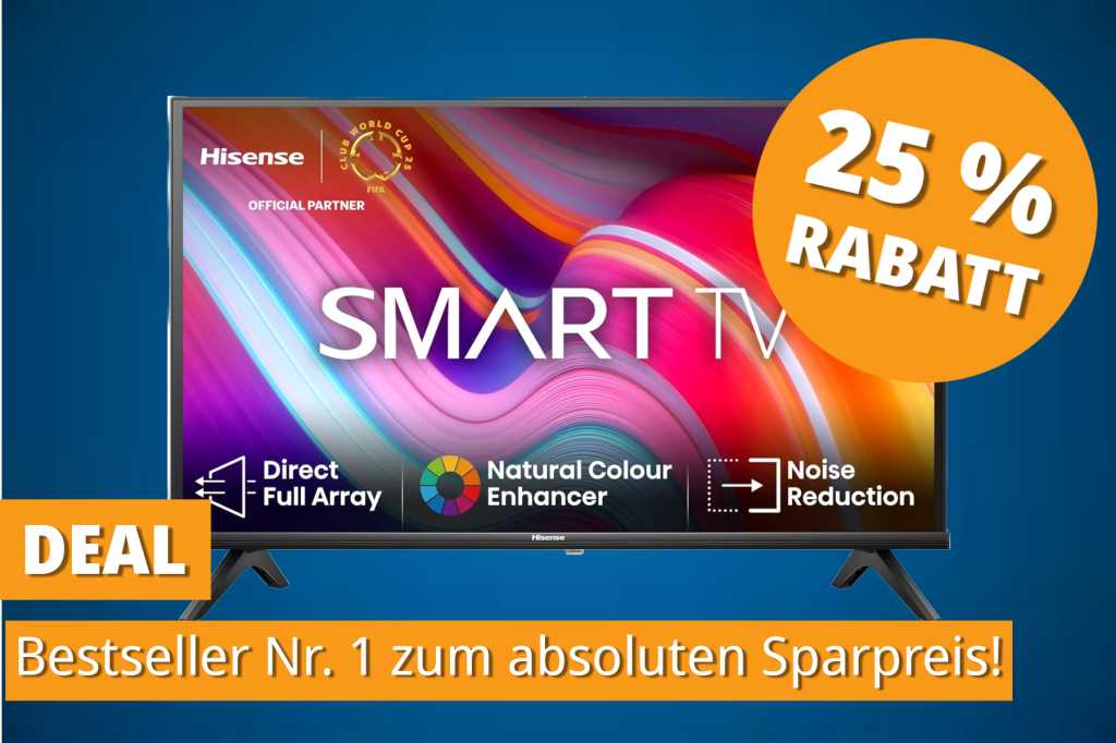 Image: Der meistverkaufte Fernseher bei Amazon kostet aktuell nur 149 Euro