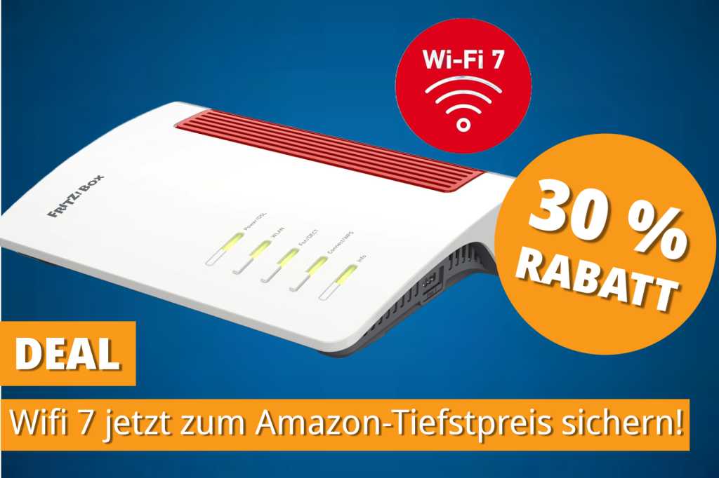 Image: Meistgekaufte Fritzbox 7690 zum Tiefstpreis bei Amazon