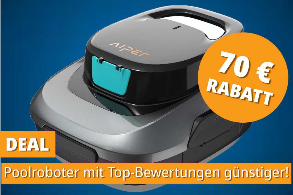 Image: Der meistverkaufte Poolroboter bei Amazon ist jetzt 70â¯â¬ gÃ¼nstiger zu haben