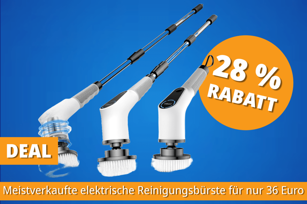 Image: So wird Putzen zum Kinderspiel â Bestseller-ReinigungsbÃ¼rste jetzt bei Amazon fÃ¼r unter 36 Euro