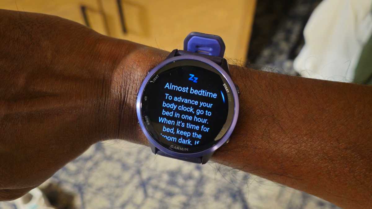 Garmin jet lag advisor 34