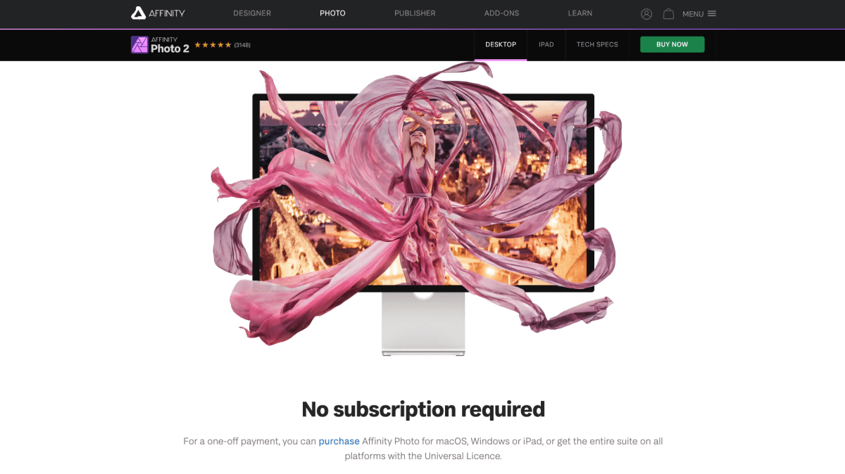How to get Photoshop for free on Mac Affinity