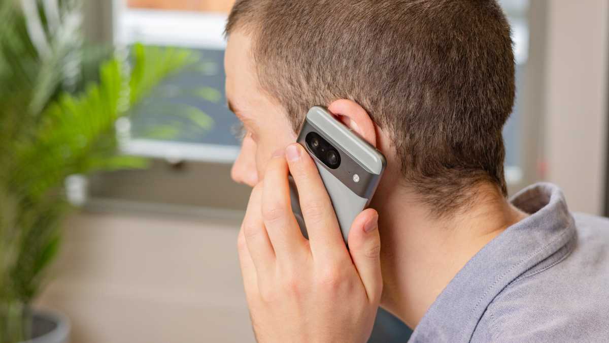 Man on a phone