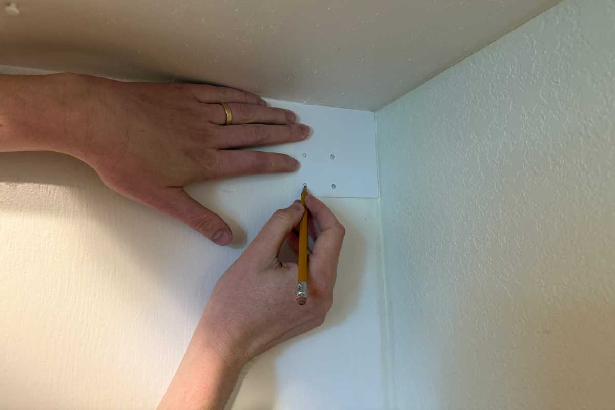 Marking Skylight installation location