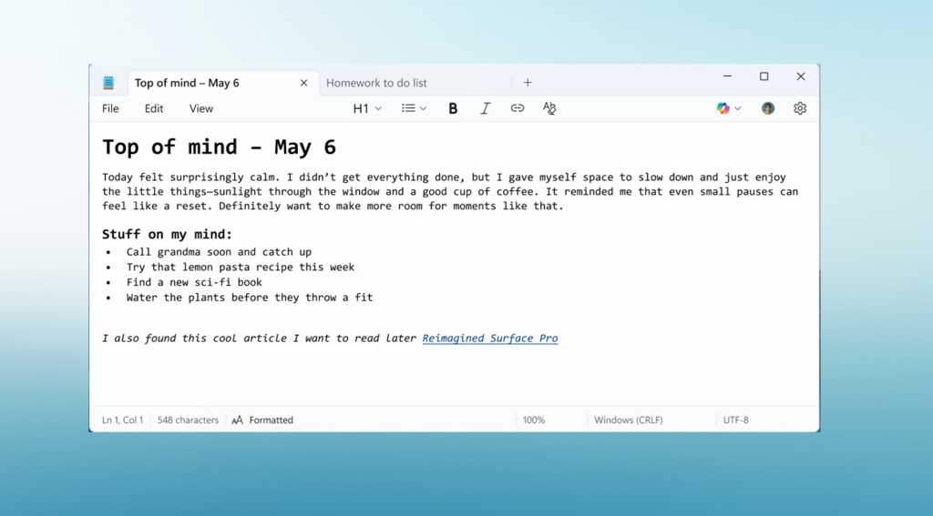 Image: Microsoft verbessert Notepad deutlich â das sind die Neuerungen