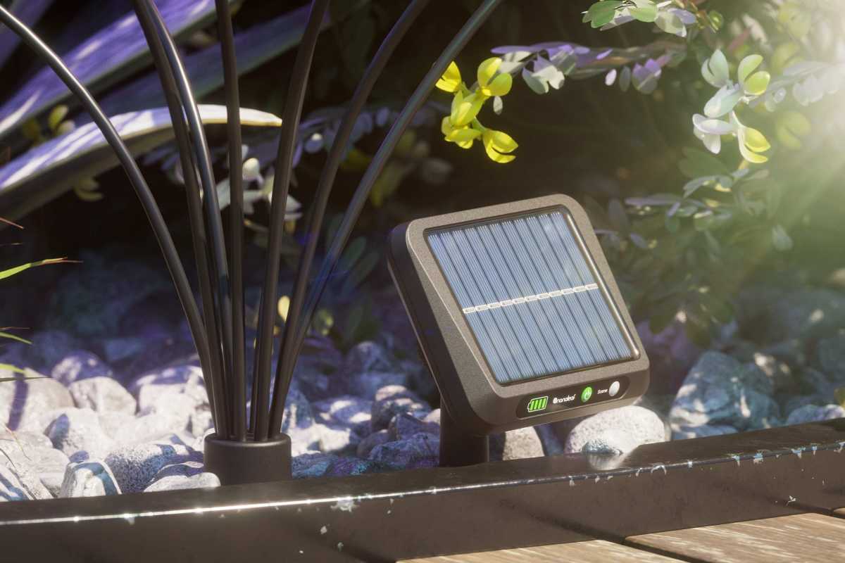Nanoleaf Garden Lights solar panel