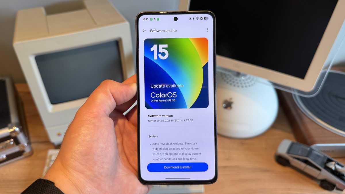 Oppo Reno 13 FS Software