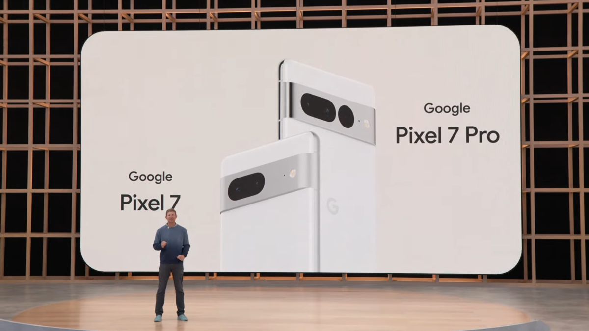 Pixel 7 teaser at Google I/O