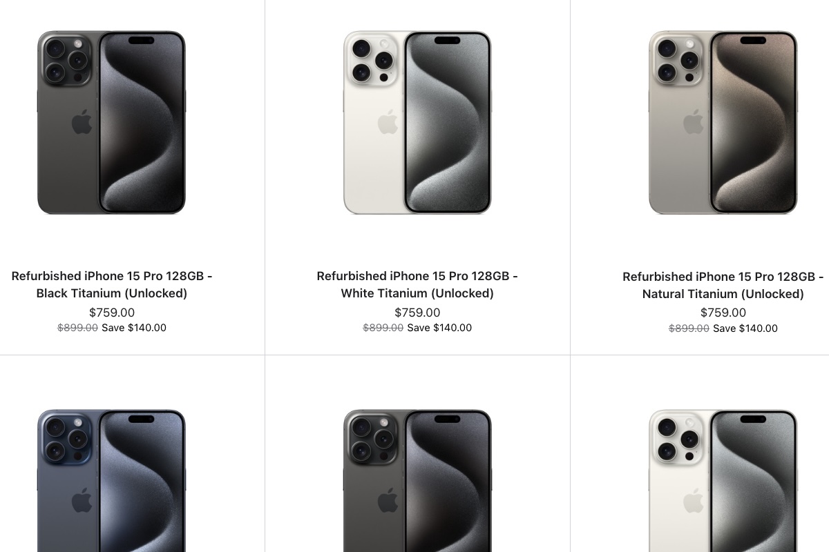 Refurbished iPhones