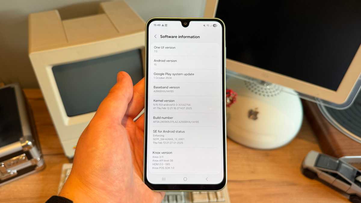 Samsung Galaxy A26 Software