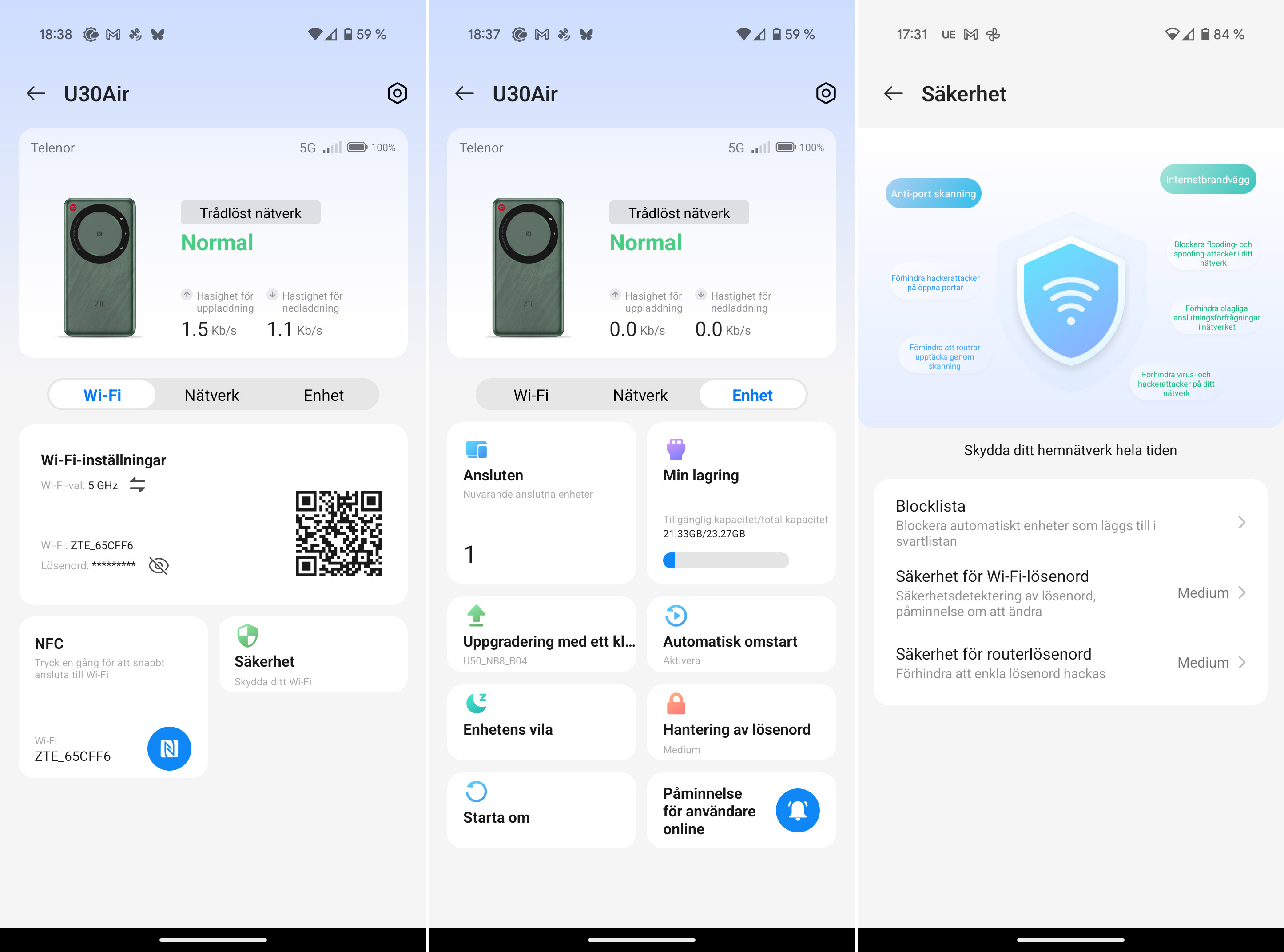 Hoesje Compatibel met ZTE Telstra 5G Hotspot 2 Kleurrijke Aangepaste