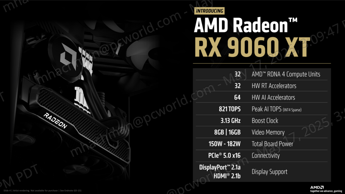 Radeon RX 9060 XT เอาชนะ RTX 5060 TI ของ Nvidia เพื่อลดเงินสด